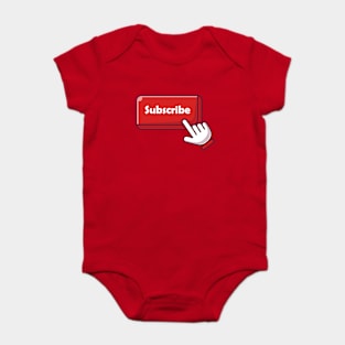 Click Subscribe Baby Bodysuit